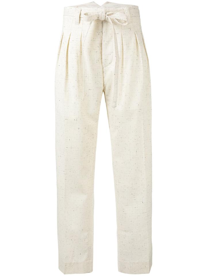 Visvim - Hakama Pants - Women - Cotton/nylon/wool - M, Nude/neutrals, Cotton/nylon/wool