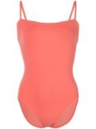 Eres Spaghetti Strap Swimsuit - Orange