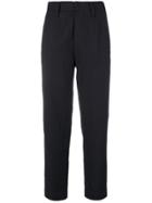Forte Forte Classic High Waist Trousers - Blue