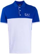 Ea7 Emporio Armani Logo Sports Polo T-shirt - White