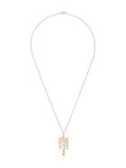 Yvonne Léon Collier Mini Feuille 18kt Yellow Gold Diamond Necklace