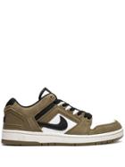 Nike Sb Air Force 2 Low Sneakers - Brown