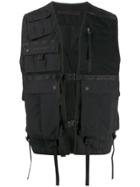 Maharishi M65 Utility Gilet - Black