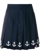 Thom Browne Anchor Mini Skirt - Blue