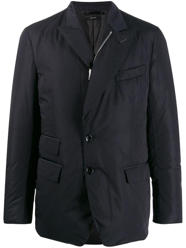 Tom Ford Tailored Puffy Blazer - Blue