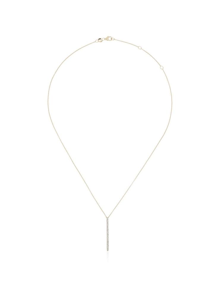 Mateo Drop Necklace - Metallic
