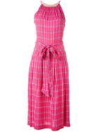 Vanessa Seward - Printed Dress - Women - Silk/acetate/viscose - 40, Pink/purple, Silk/acetate/viscose