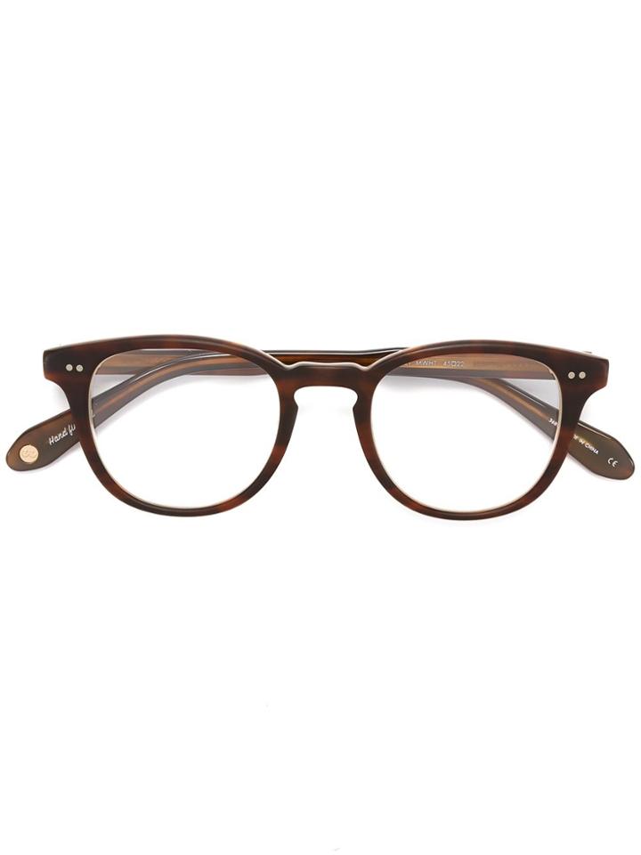 Garrett Leight 'mckinley' Glasses - Brown