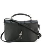 Saint Laurent Smalll Charlotte Shoulder Bag, Women's, Black, Leather
