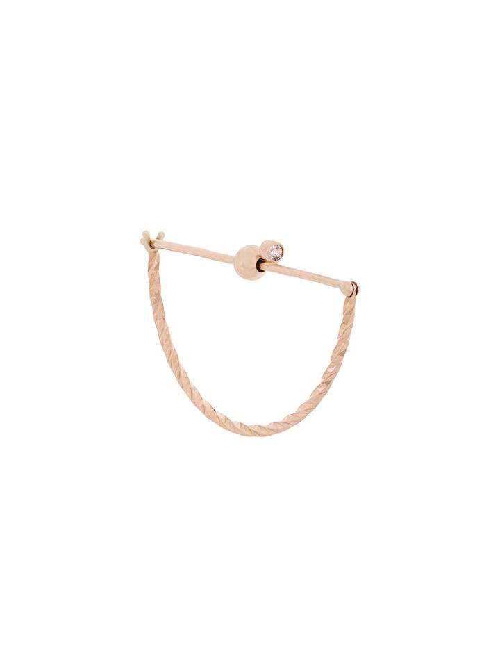Maria Black Ally D Earring - Metallic