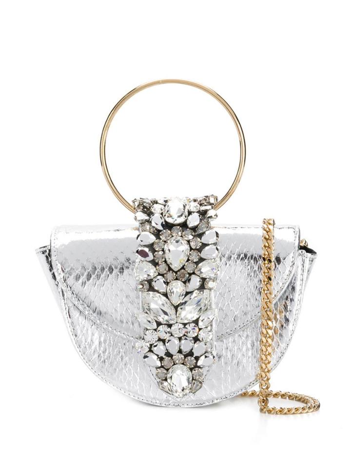 Gedebe Mini Brigitte Bag - Silver