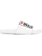 Swear Vision Street Wear X Swear Sliders, Women's, Size: 36, White, Rubber/leather
