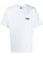 Stampd Crew Neck Logo Print T-shirt - White