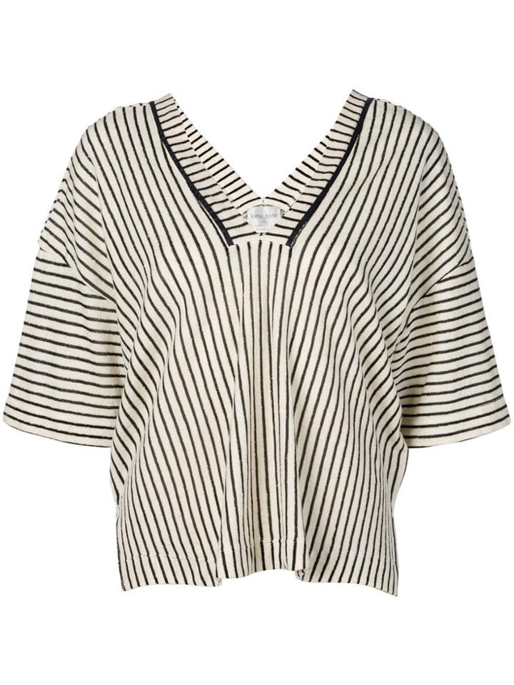 Forte Forte Striped Shirt - Neutrals