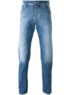 Jacob Cohen Slim-leg Jeans, Men's, Size: 32, Blue, Cotton/polyester/spandex/elastane