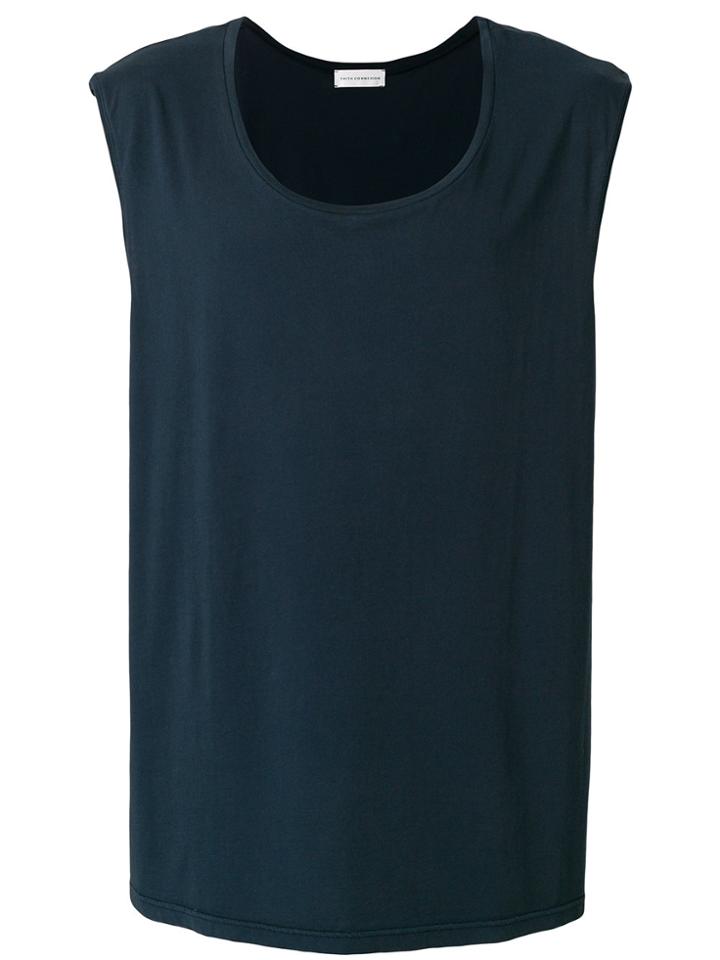 Faith Connexion Oversized Tank Top - Blue