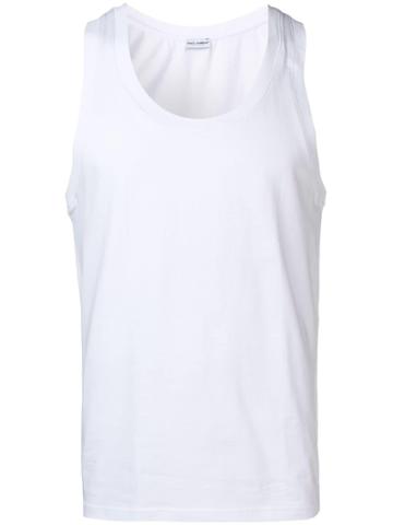 Dolce & Gabbana Underwear Tank T-shirt - White