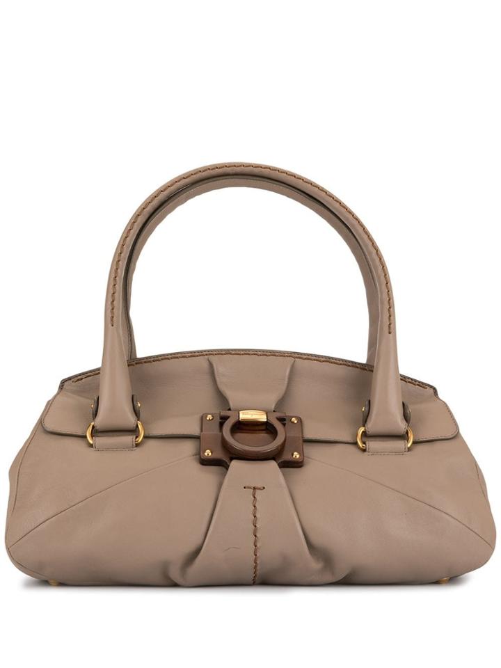 Salvatore Ferragamo Pre-owned Gancini Tote - Brown