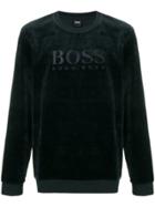 Boss Hugo Boss Logo Long-sleeve Sweatshirt - Black