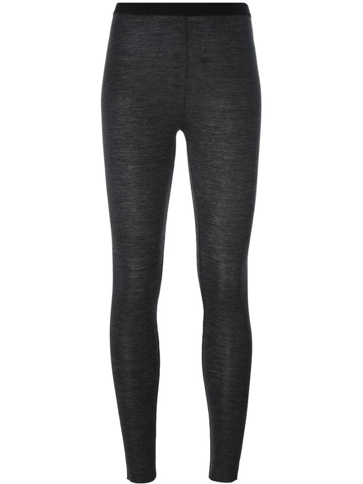 Isabel Marant Étoile - 'jazy' Leggings - Women - Wool - Xl, Grey, Wool