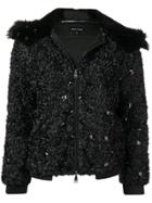 Emporio Armani Textured Jacket - Black
