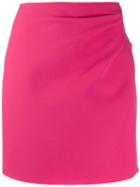 Msgm Short Gathered Skorts - Pink