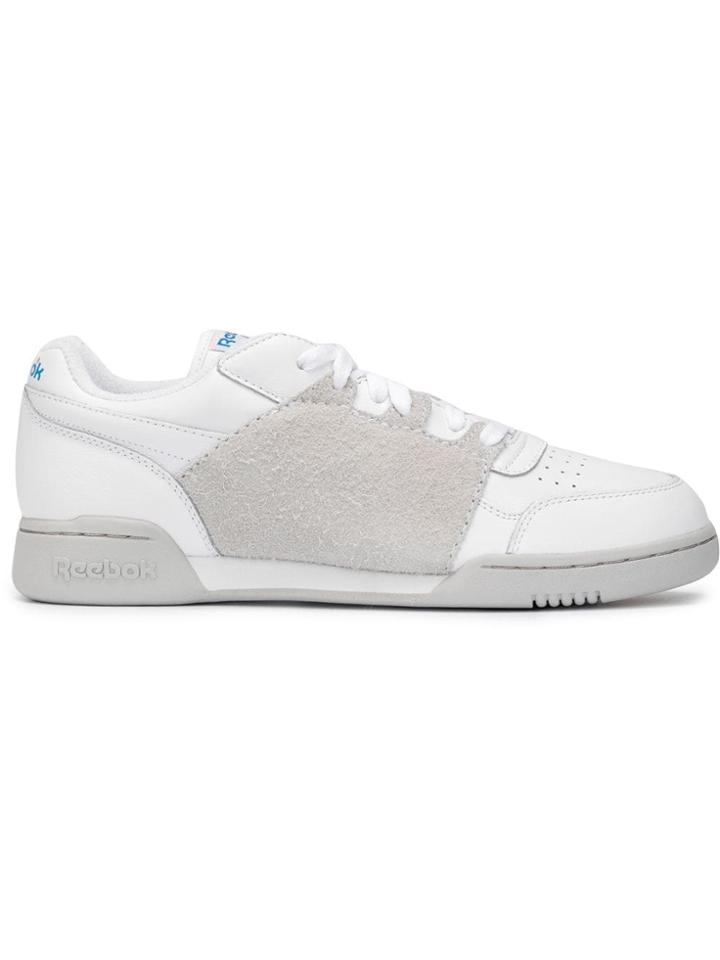 Reebok Suede Panel Sneakers - White
