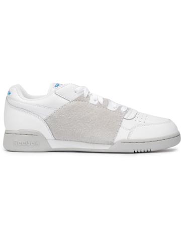 Reebok Suede Panel Sneakers - White