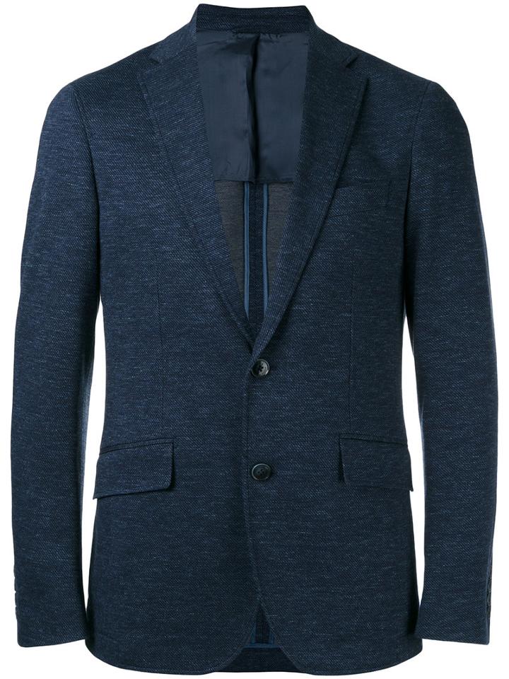 Hackett - Classic Blazer - Men - Cotton/viscose - 52, Blue, Cotton/viscose