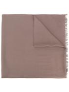 N.peal Pashmina Stole Scarf - Brown