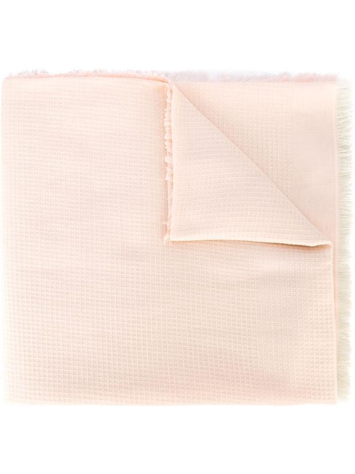 Chanel Vintage Woven Scarf, Women's, Pink/purple