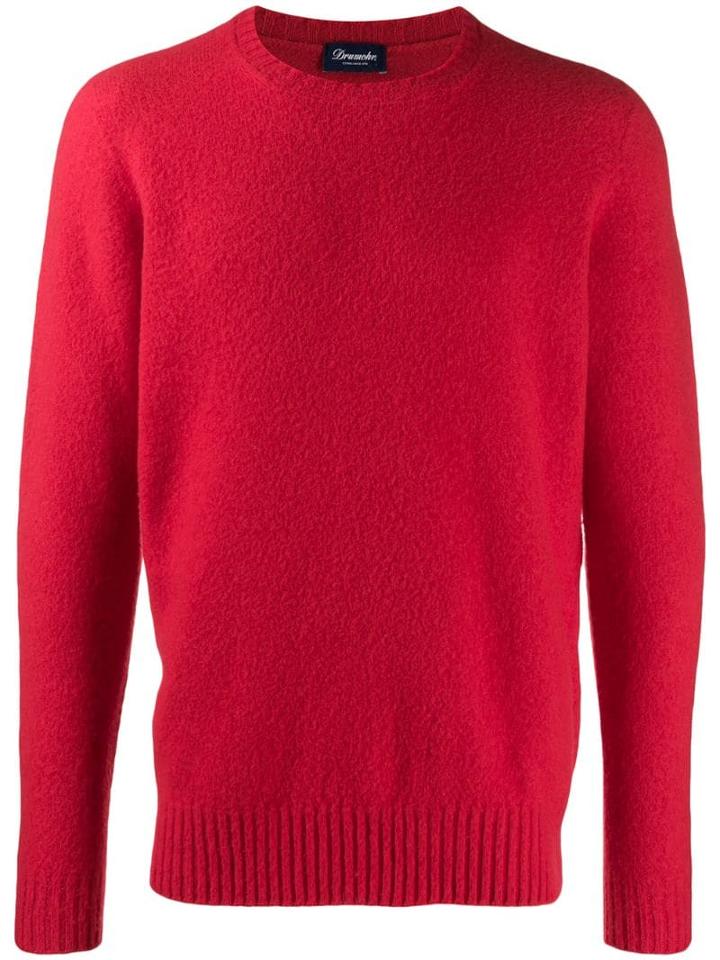 Drumohr Knit Jumper - Red