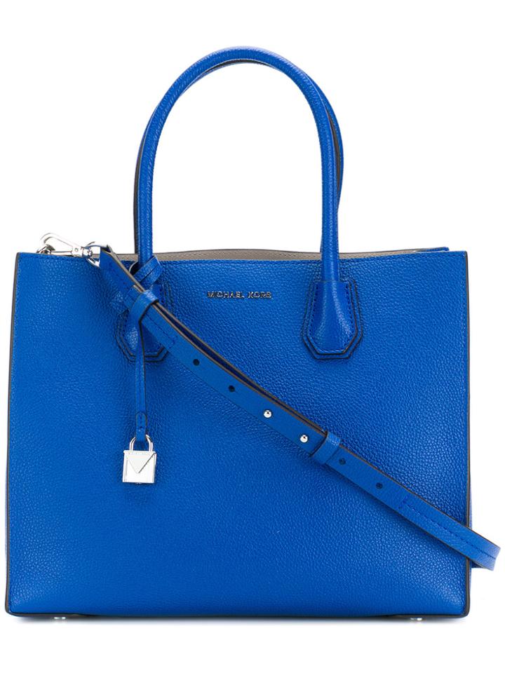 Michael Michael Kors Mercer Tote Bag - Blue