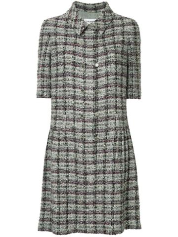 Chanel Pre-owned Short Sleeve Tweed One Piece Dress - Multicolour