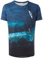Orlebar Brown - Deep Sea Print T-shirt - Men - Cotton - M, Blue, Cotton