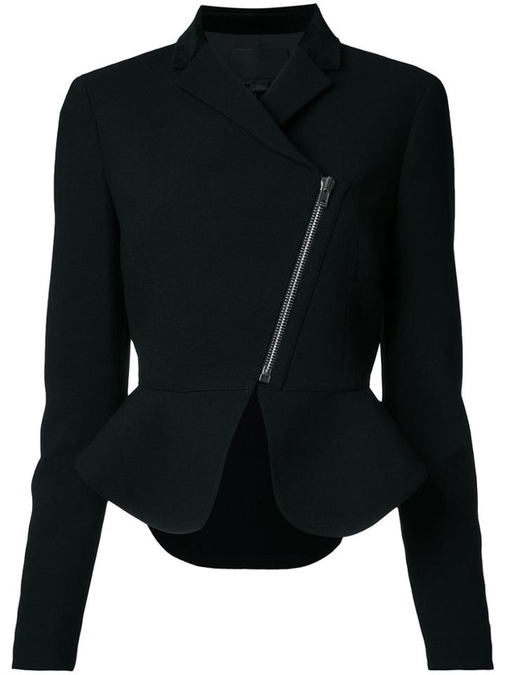 Alexander Wang Peplum Jacket - Black