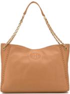 Tory Burch Marion Tote, Women's, Brown, Leather