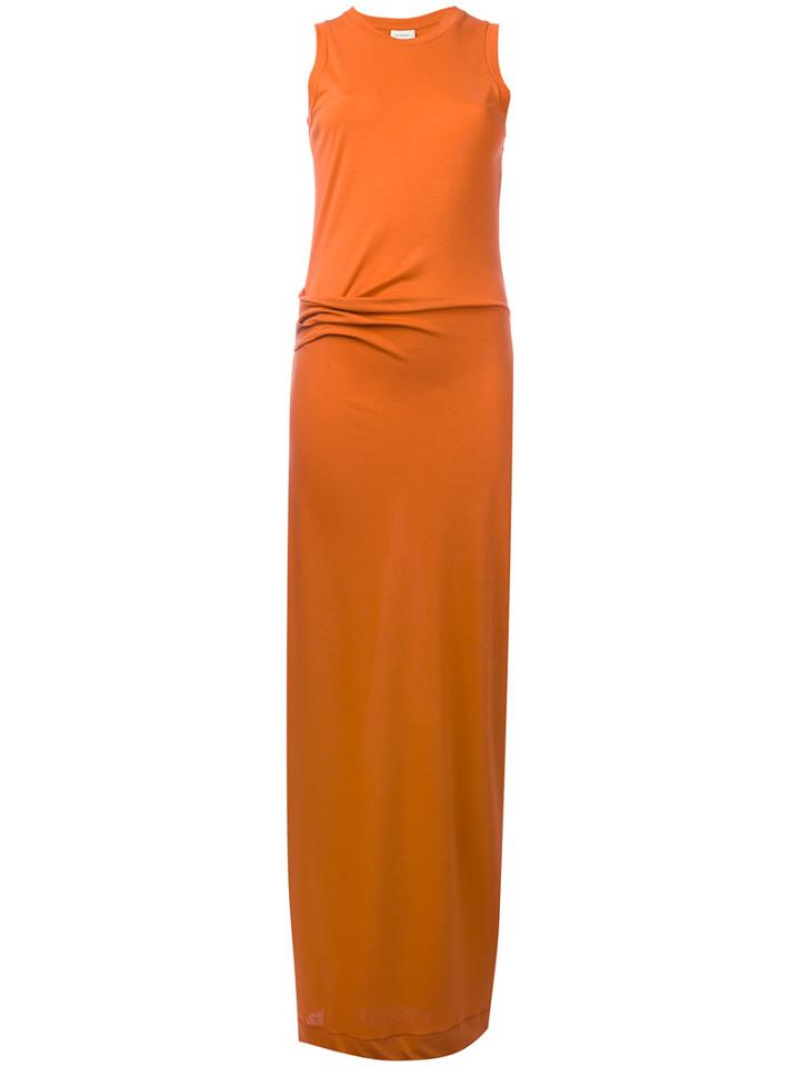 By Malene Birger - Antalla Tank Dress - Women - Tencel - Xs, Women's, Yellow/orange, Tencel