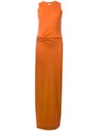 By Malene Birger - Antalla Tank Dress - Women - Tencel - Xs, Women's, Yellow/orange, Tencel