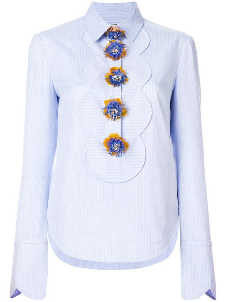 Talbot Runhof Paddy1 Blouse - Blue