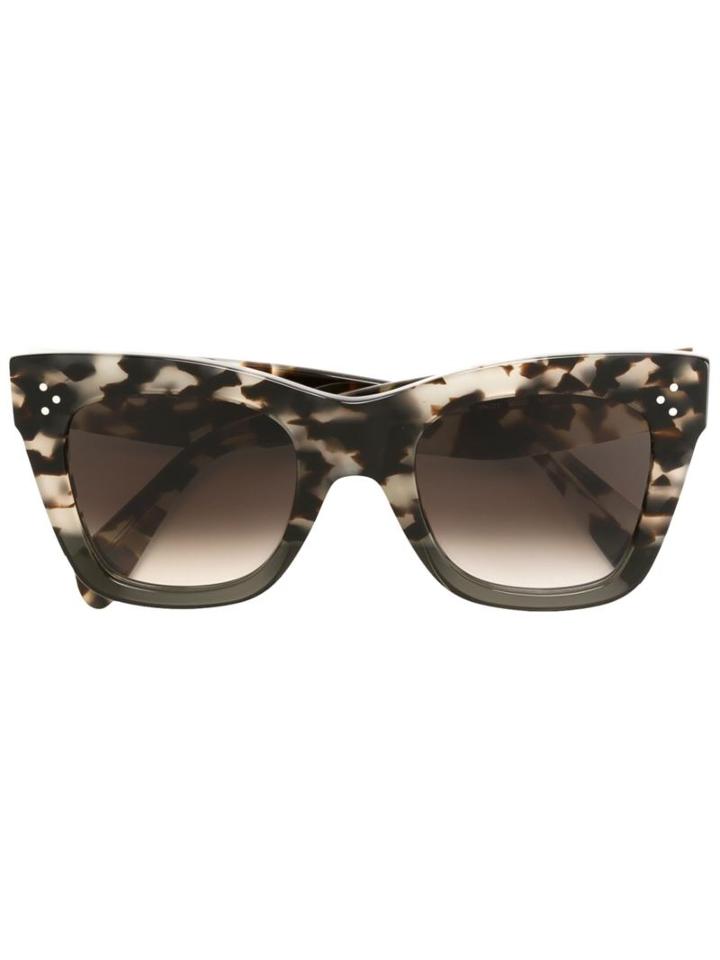 Céline Eyewear 'havana' Sunglasses, Women's, Grey, Acetate