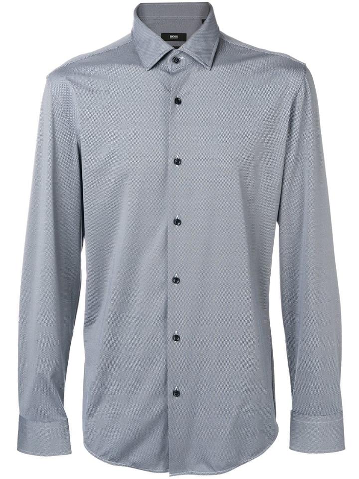 Boss Hugo Boss Geometric Printed Shirt - Blue