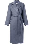 Rito Belted Single Breasted Coat, Women's, Size: 38, Grey, Cashmere