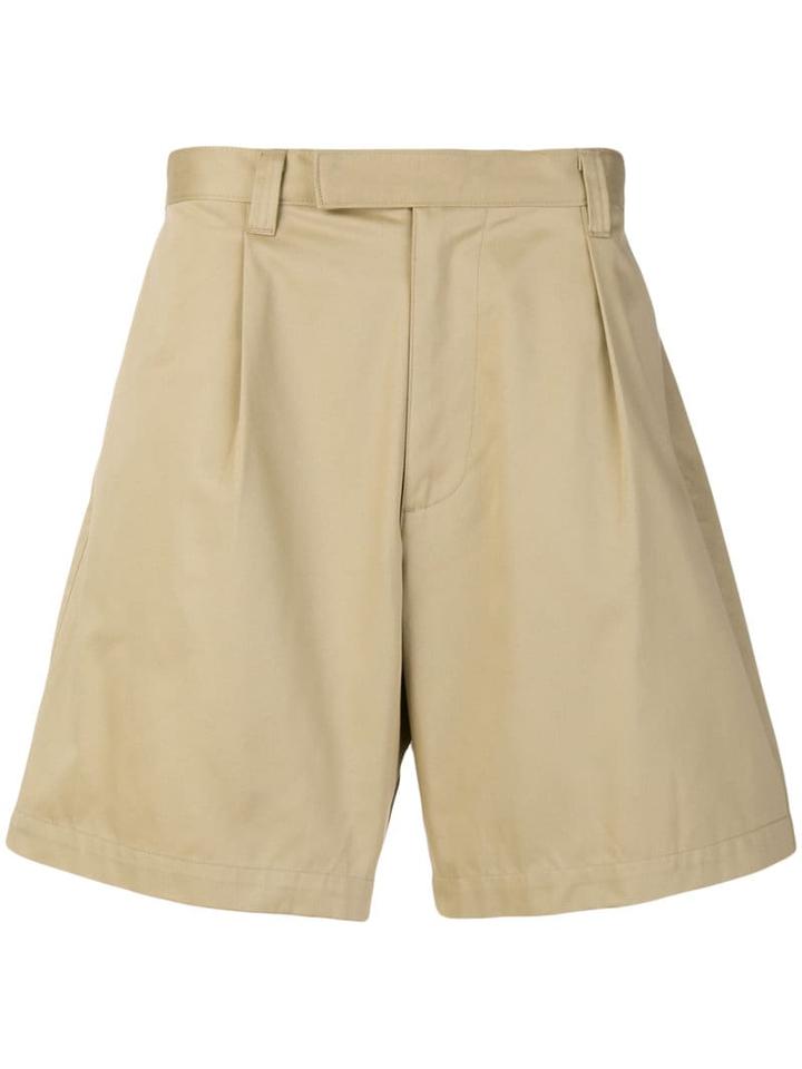 E. Tautz Tailored Shorts - Neutrals