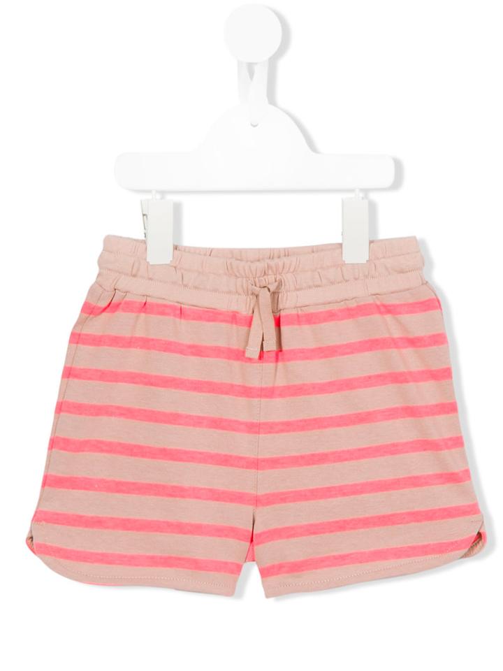 Stella Mccartney Kids Striped Shorts, Girl's, Size: 8 Yrs, Pink/purple