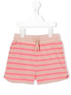 Stella Mccartney Kids Striped Shorts, Girl's, Size: 8 Yrs, Pink/purple