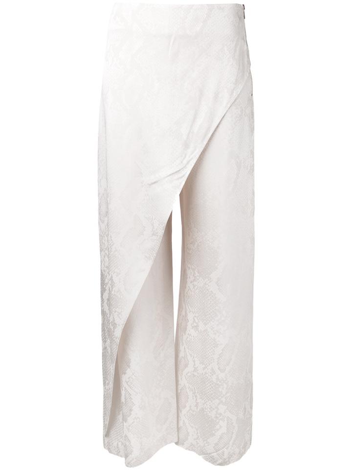 Ginger & Smart - Awakening Pants - Women - Acetate/viscose - 8, Nude/neutrals, Acetate/viscose