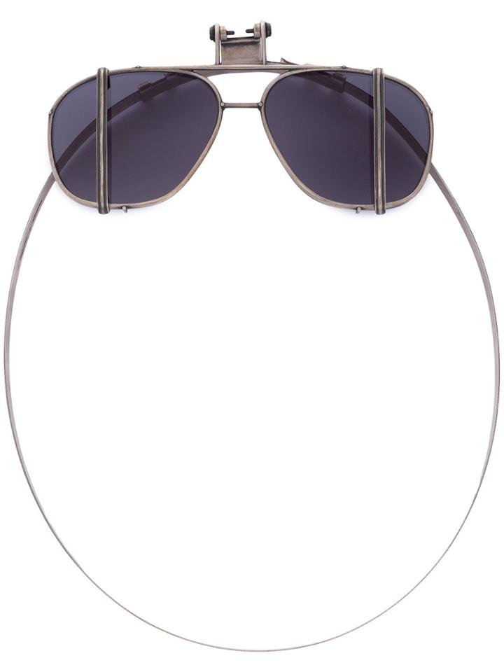 Werkstatt:münchen Headband Sunglasses - Metallic