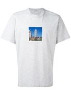 Sunnei - Leaning Tower Of Pisa T-shirt - Men - Cotton - M, Grey, Cotton
