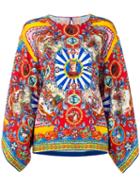 Dolce & Gabbana Kimono Printed Top